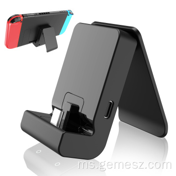 Dock Switch Charging Stand yang boleh laras Hitam dan putih